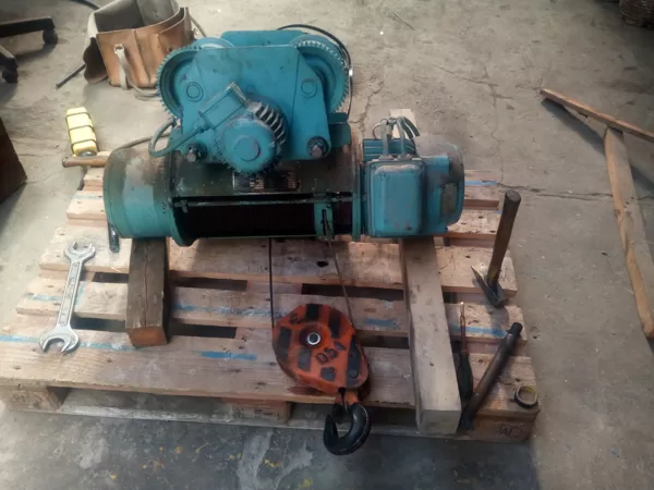 Provedena výchozí revize elektrické instalace na kladkostroji Balkancar 500kg