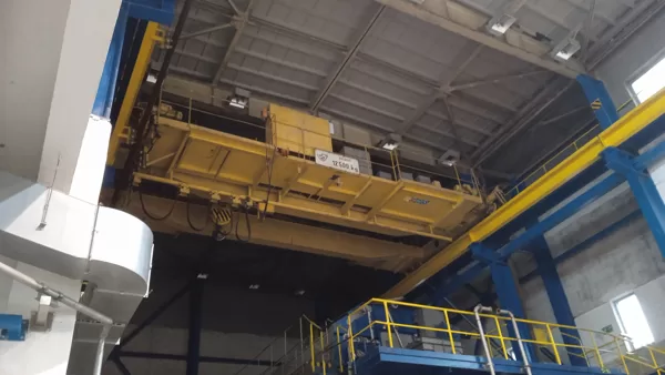 Provedená periodická revize elektrické instalace na jeřábu Vihorlat Snina o nosnoti 12,5t