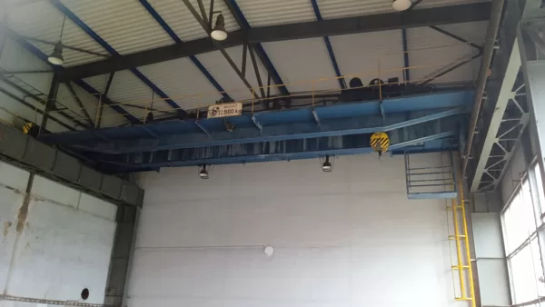 Provedená periodická revize elektrické instalace na jeřábu Vihorlat Snina o nosnoti 12,5t