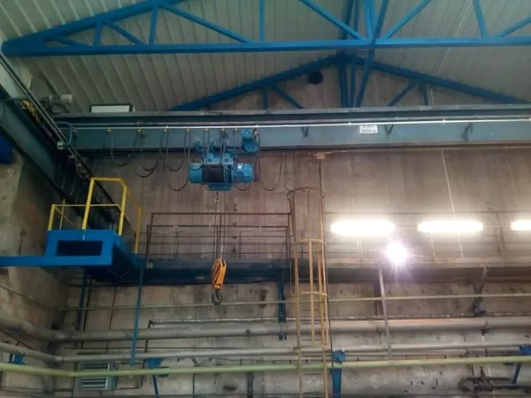 Periodická revize elektrické instalace na mostovém jeřábu 5t